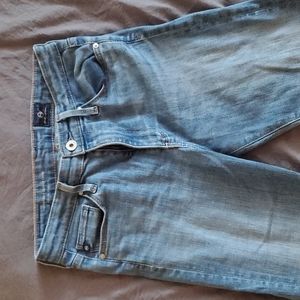 High Rise Skinny Crop Jeans